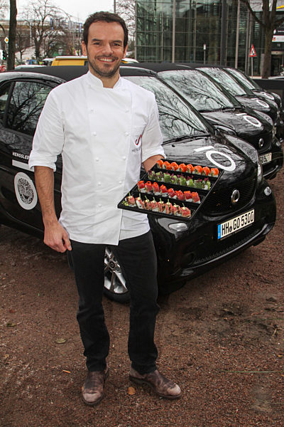 Steffen Henssler eroefnet sein Restaurant GO