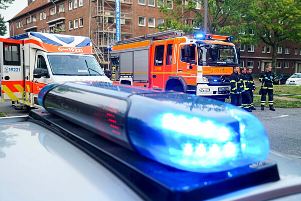 E-Auto Unfall Hamburg Horn