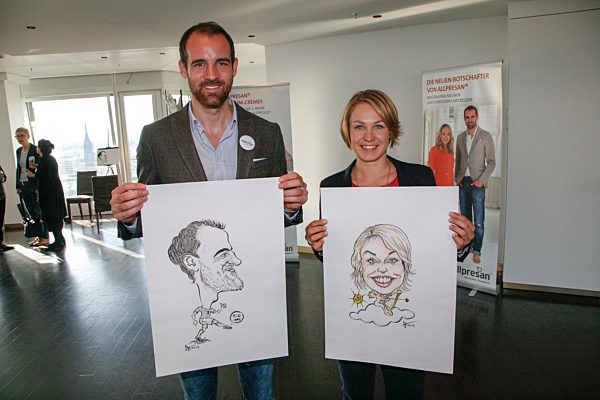 Christoph Metzelder und Magdalena Neuner  in Hamburg