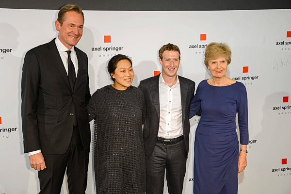 Axel Springer Award in Berlin