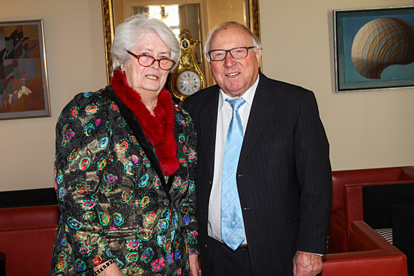 Uwe Seeler Senatsfruehstueck in Hamburg