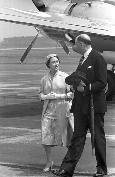 Prinzessin Margaret auf Kurzbesuch in Deutschland