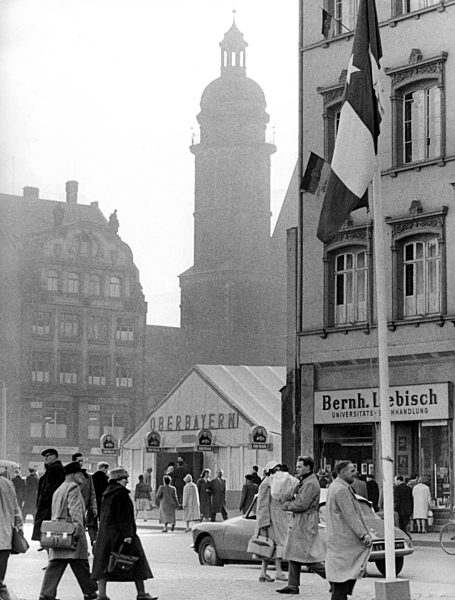 Leipzig during the Spring Fair 1961