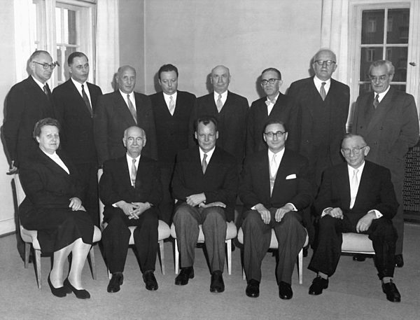 Berlin senate reelected 1957