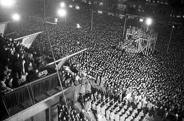 Trauer nach Mord an John F. Kennedy