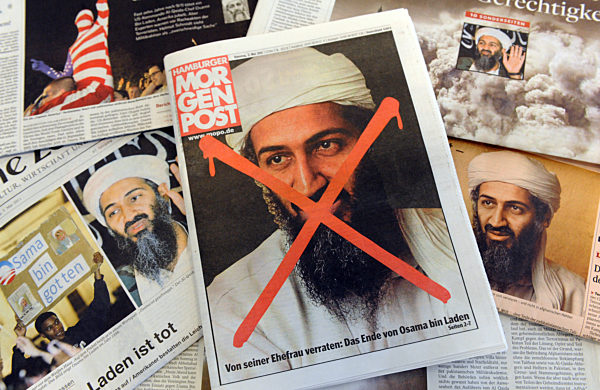 Nach dem Tod von Osama bin Laden - Tageszeitungen