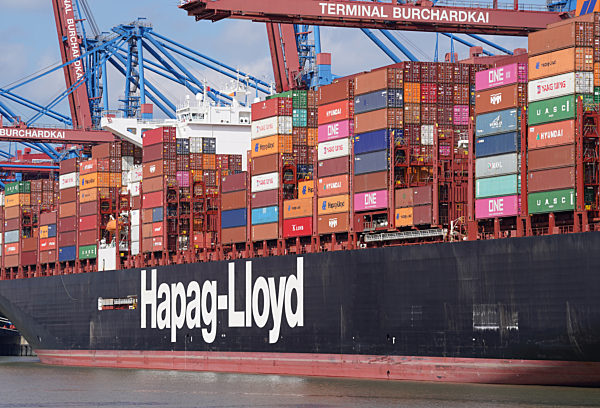 Hapag-Lloyd Containerschiff "Brussels Express"