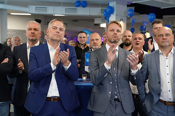 Landtagswahl MV - Wahlparty AfD