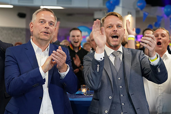 Landtagswahl MV - Wahlparty AfD