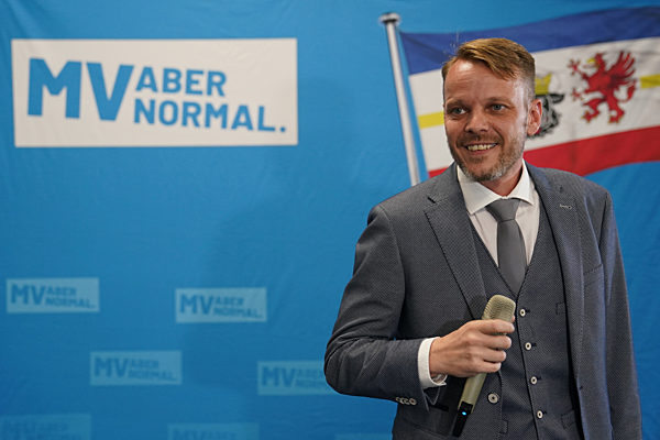 Landtagswahl MV - Wahlparty AfD