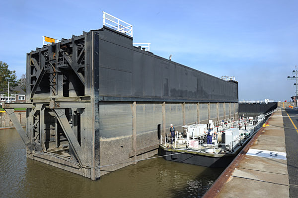 Schleuse in Brunsbüttel
