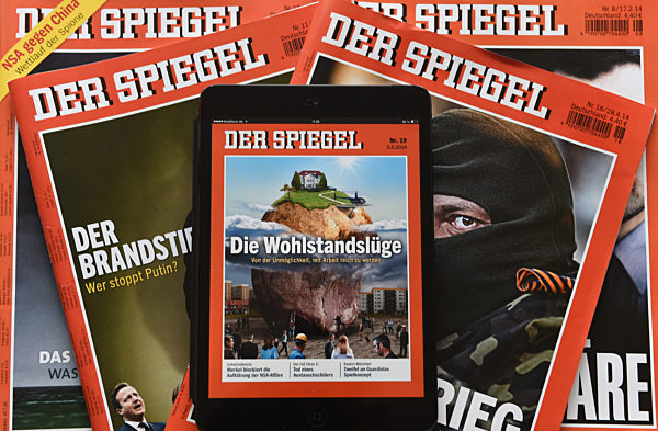 «Der Spiegel» im neuen Gewand erschienen
