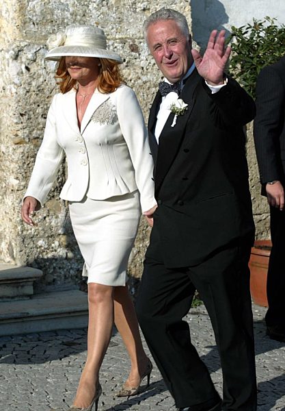 Ralf  Schumacher kirchlich getraut - Vater Rolf