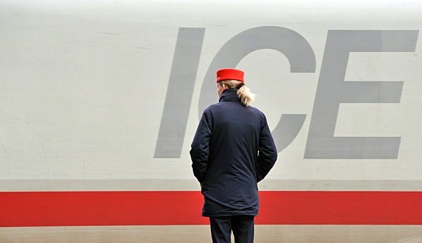 Warnstreik der Bahn - Berlin