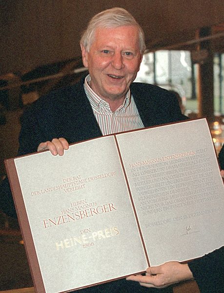 Hans Magnus Enzensberger erhält Heine-Preis