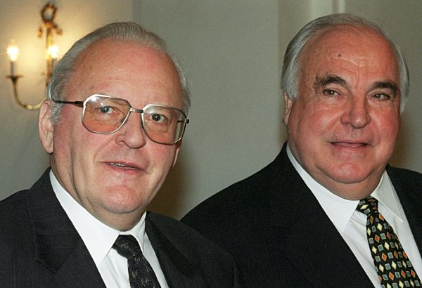 Helmut Kohl und Roman Herzog