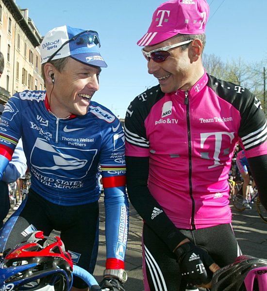 Radsport: Zabel und Armstrong Mailand - San Remo