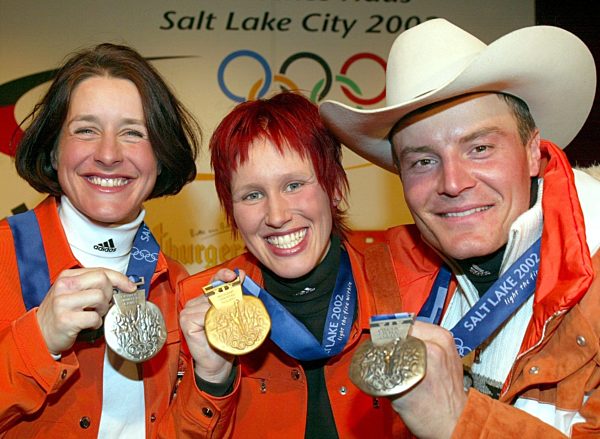Winterspiele 2002: Biathleten holen Gold und Doppel-Silber