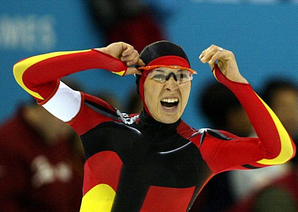 Salt Lake City 2002: Anni Friesinger holt Gold