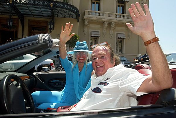Consul Weyer-Graf von Yorck mit Gattin in Monte Carlo