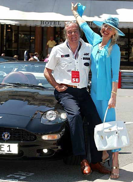 Consul Weyer-Graf von Yorck mit Gattin in Monte Carlo