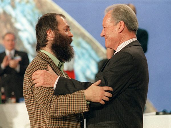 Brandt und Meckel bei SPD-Parteitag in Berlin