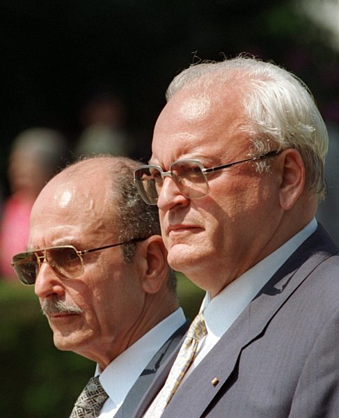 Griechischer Präsident Stephanopoulos in Bonn
