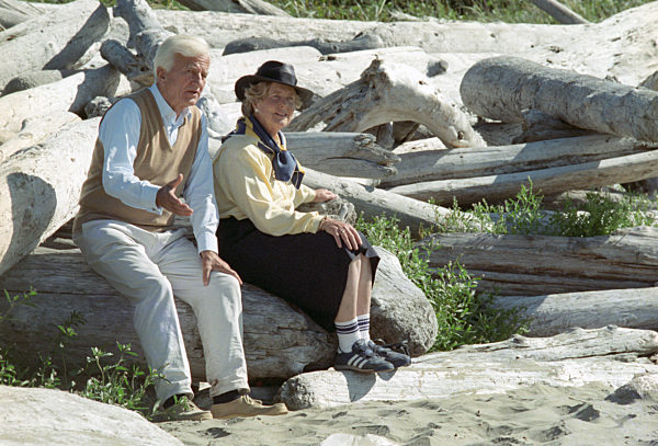 Richard von Weizsäcker visits Canada in 1990