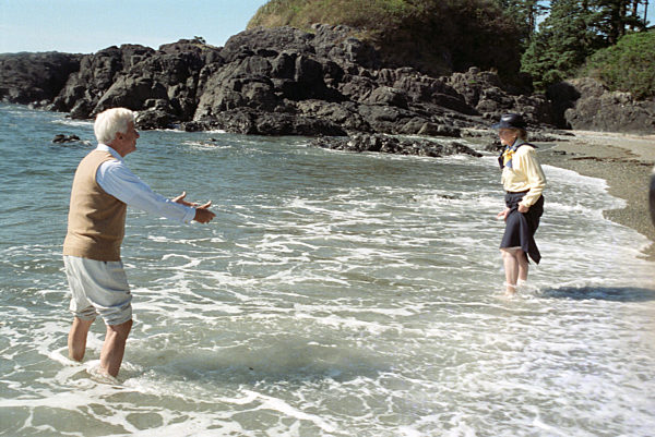 Richard von Weizsäcker visits Canada in 1990