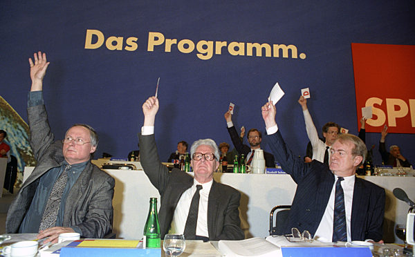 SPD Parteitag 1989 in Berlin