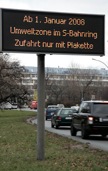 FEINSTAUBVERORDNUNG ab 01.01.2008