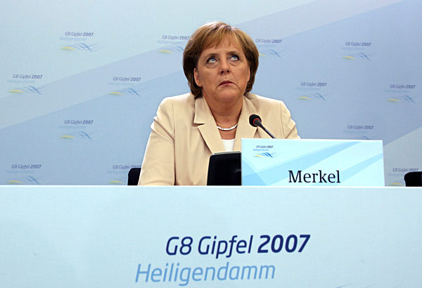 G8-Gipfel - Abschluss-Pk Merkel