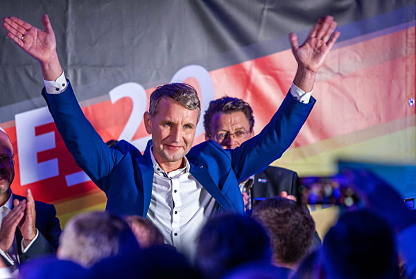 Landtagswahl in Thüringen - Wahlparty AfD