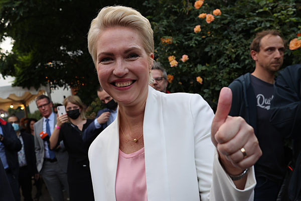 Landtagswahl MV - Wahlparty SPD