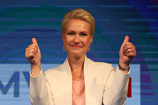 Landtagswahl MV - Wahlparty SPD