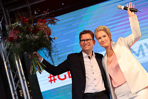 Landtagswahl MV - Wahlparty SPD