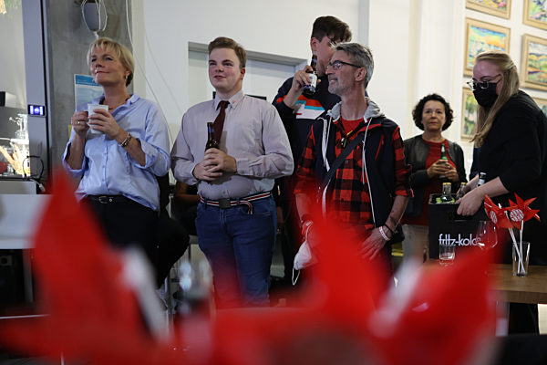 Landtagswahl MV - Wahlparty Linke