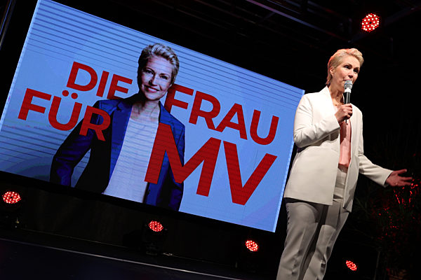 Landtagswahl MV - Wahlparty SPD