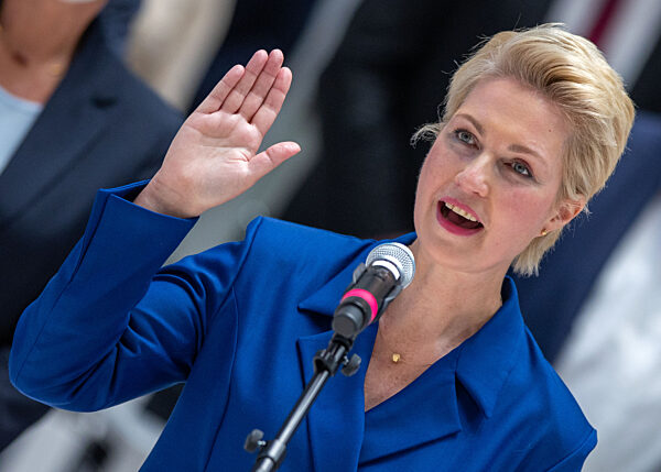 Wahl der Ministerpräsidentin in MV