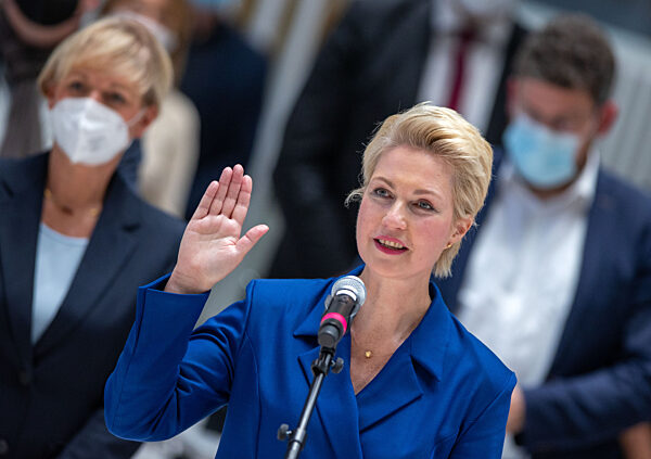 Wahl der Ministerpräsidentin in MV