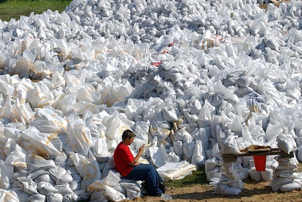 Hochwasser in Wittenberge erwartet