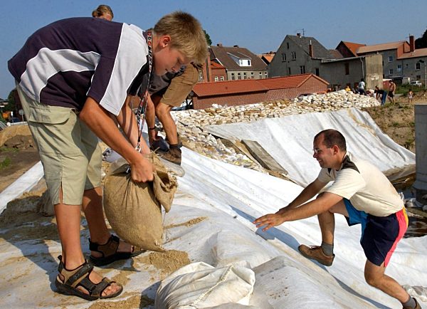 Hochwasserschutz in Boizenburg