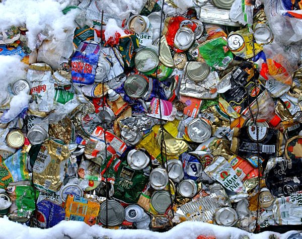 Entsorgung von Dosen