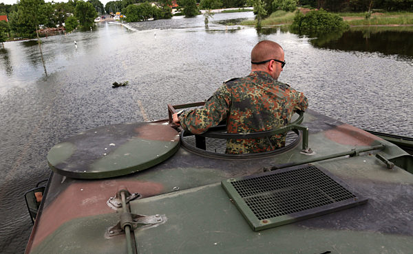 Hochwasser in Sachsen-Anhalt