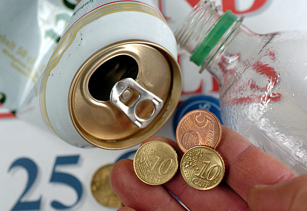 Neues Dosenpfand ab 2005