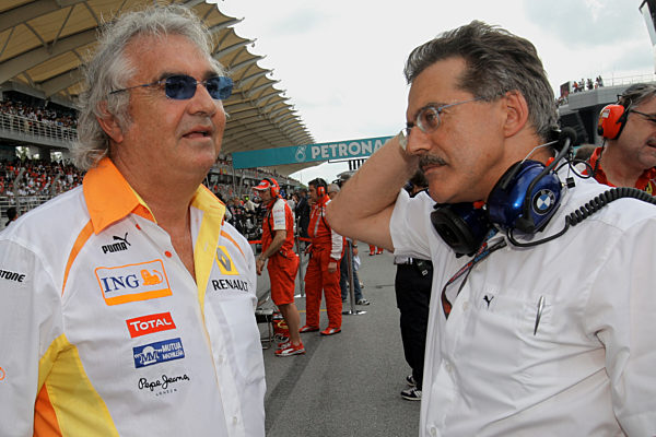 Formel 1 - GP Malaysia - Briatore Theissen