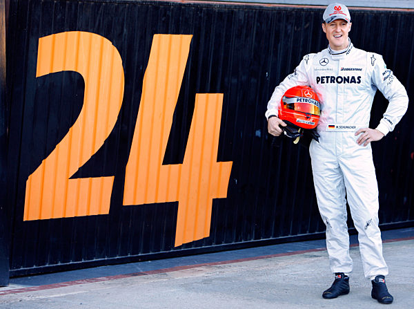 Formel 1 Mercedes-Testfahrten - Michael Schumacher