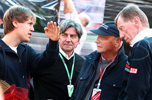 Formel 1 - GP Australien - Vettel Röhrl Lauda