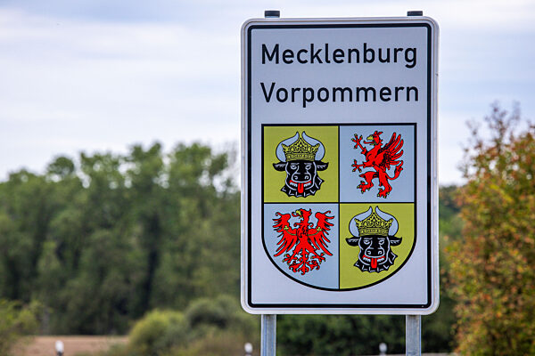 Landesgrenze Mecklenburg-Vorpommern