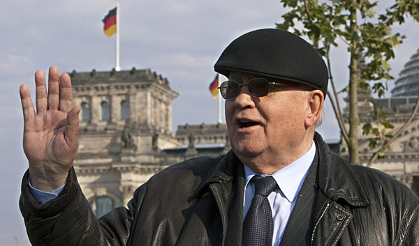 Der ehemalige Staatspräsident der UdSSR und Träger des Friedensnobelpreises...